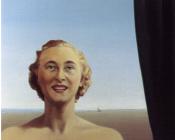 艾德丽安克劳特肖像 - 雷内·马格里特